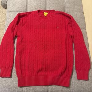 Red duckhead sweater size xxl